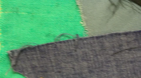 Abstract Fabric Textured Background. Stock Footage 39885102
