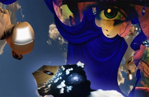 Abstract face Stock Illustration