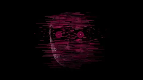 Abstract Face Mask Stock-Footage 85341358