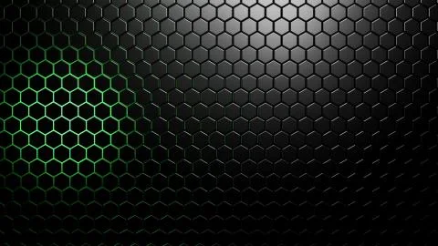 Abstract faceted background with colored backlight. Stock Photos