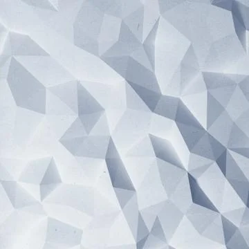 Abstract faceted paper pattern Stock Illustration