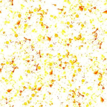 Abstract fall background texture, yellow and orange splashes Stock Illustration