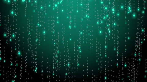 Abstract Falling Blue Lights Stock Footage 249672503