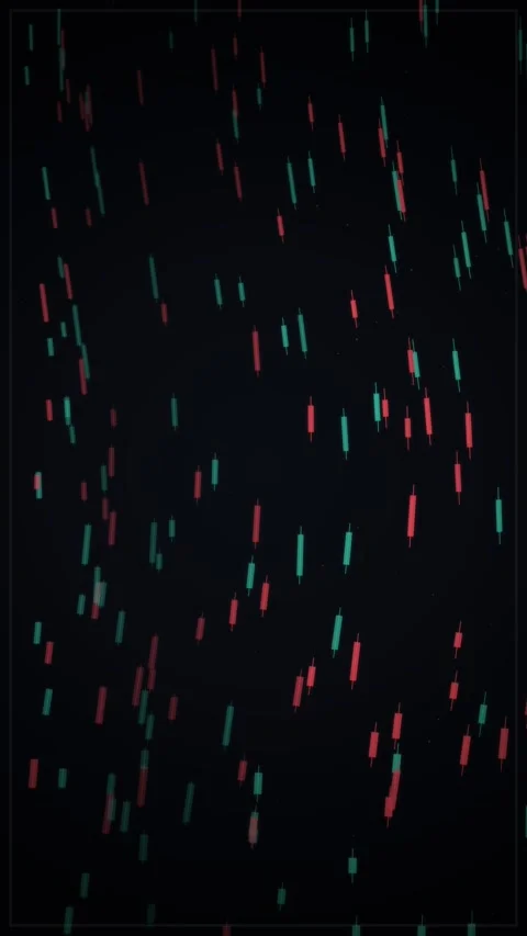 Abstract falling digital rain effect background for technology and data vis.. Stock Footage 345493255