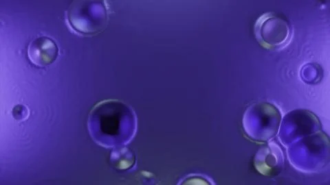 Abstract falling drops of water on a blue background. Design. Cartoon style Illustrazione stock