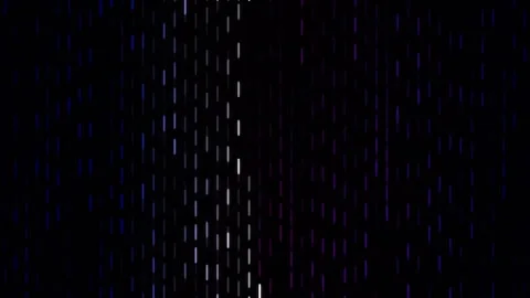 Abstract falling neon blue and purple geometric lines background Stock Footage 342160428