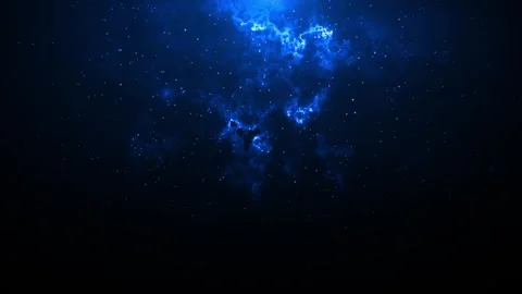 Abstract falling particles against the backdrop of the starry sky. Movement Stock Footage 277849895