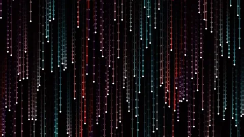 Abstract falling rain streaks effect on dark black background for cinematic.. Stock Footage 341059204