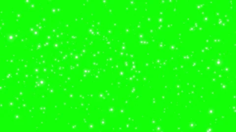 Abstract falling snow on a green background Stock Footage 70133510