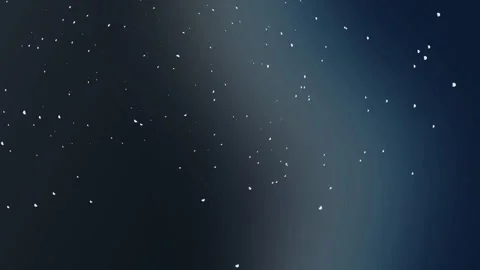 Abstract Falling Snow Particles on Navy Gradient Background 库存影片 335023663