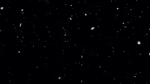 Abstract falling snow particles overlay motion background for winter holidays Stock-Footage 345985762
