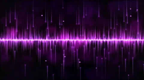 Abstract falling stars and lights animation - Loop Purple Stock Footage 58599096