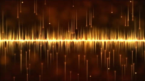 Abstract falling stars and lights animation - Loop Gold Stock Footage 58599253
