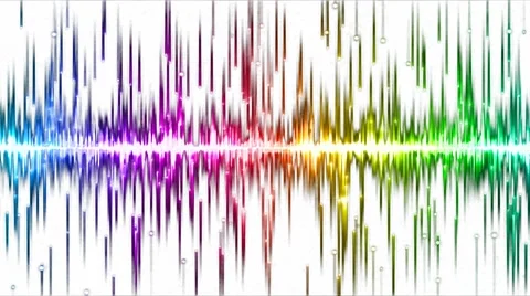 Abstract falling stars and lights animation - Loop Rainbow Stock Footage 63390823