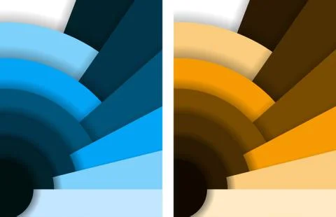 Abstract fan background 스톡 일러스트