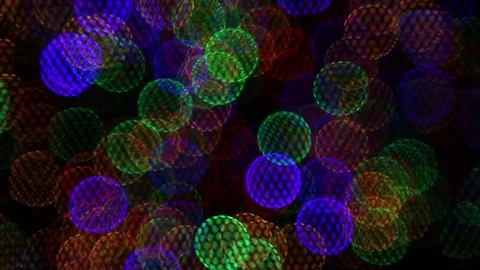 Abstract fancy background of blinking lights with net structure Stock Footage 84177846