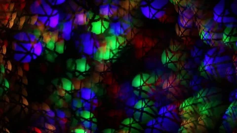 Abstract fancy background of blinking lights Stock Footage 84177848