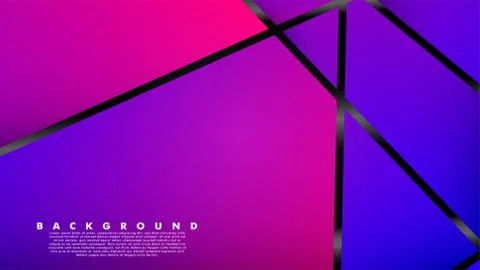 Abstract fancy polygon background patterns. vector design Stockillustratie