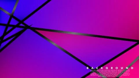 Abstract fancy polygon background patterns. vector design Stock Illustration