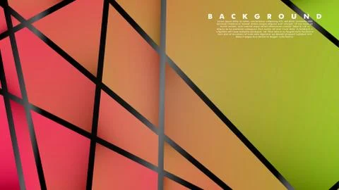 Abstract fancy polygon background patterns. vector design Stock Illustration