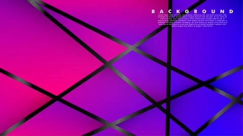 Abstract fancy polygon background patterns. vector design Stock Illustration