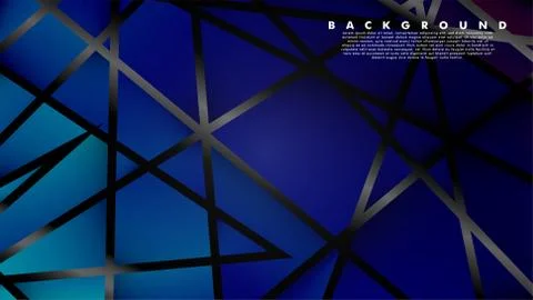 Abstract fancy polygon background patterns. vector design Illustrazione stock