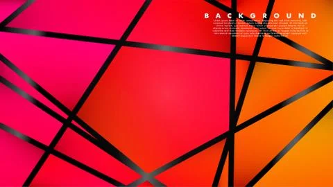 Abstract fancy polygon background patterns. vector design Stockillustratie