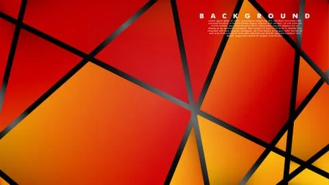 Abstract fancy polygon background patterns. vector design Stock Illustration