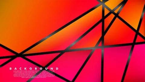 Abstract fancy polygon background patterns. vector design Stock Illustration