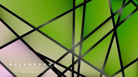 Abstract fancy polygon background patterns. vector design Stock Illustration