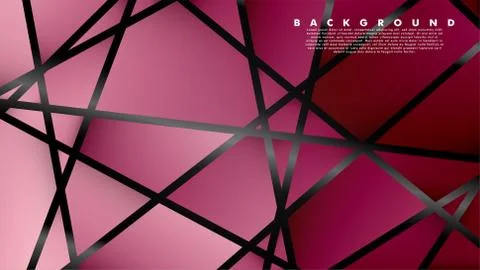 Abstract fancy polygon background patterns. vector design Stock Illustration