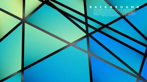 Abstract fancy polygon background patterns. vector design イラスト素材