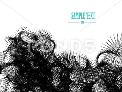 Abstract fantastic background Stock Illustration