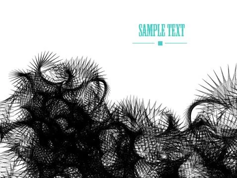 Abstract fantastic background Stock Illustration