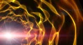 Abstract fantasy background, shining energy waves. HD Footage