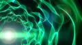 Abstract fantasy background, shining energy waves. HD Footage