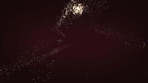 Abstract Fantasy Background Shiny Particles Dust Rays And Energy Flow Loop Stock Footage 311159404