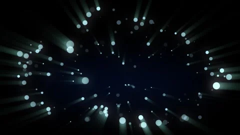 Abstract Fantasy Background Shiny Particles Dust Rays And Energy Flow Loop Stock Footage 312814029