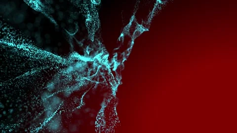 Abstract Fantasy Background Shiny Particles 4k loop video. Stock Footage 336588701