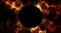 Abstract fantasy fiery background. HD Footage