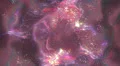 Abstract fantasy motion background, shining lights and particles HD Footage