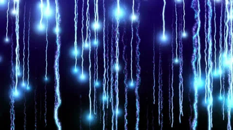 Abstract fantasy motion background, shining lights and particles Video stock 26432531