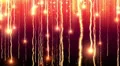 Abstract fantasy motion background, shining lights and particles HD Footage