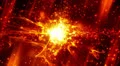Abstract fantasy motion background, shining lights and particles HD Footage