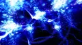 Abstract fantasy motion background, shining lights and particles HD Footage