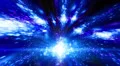 Abstract fantasy motion background, shining lights and particles HD Footage