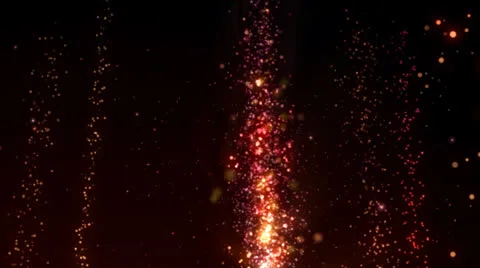 Abstract fantasy motion background, shining lights and particles Vidéo 27123018