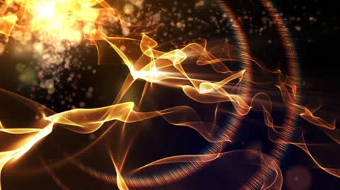 Abstract fantasy motion background, shining lights and particles 스톡 동영상 27132963