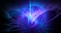 Abstract fantasy motion background, shining lights and particles HD Footage