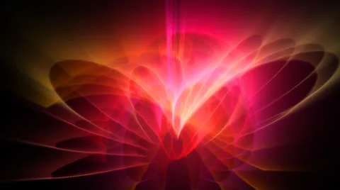 Abstract fantasy motion background, shining lights and particles Stock Footage 27140921